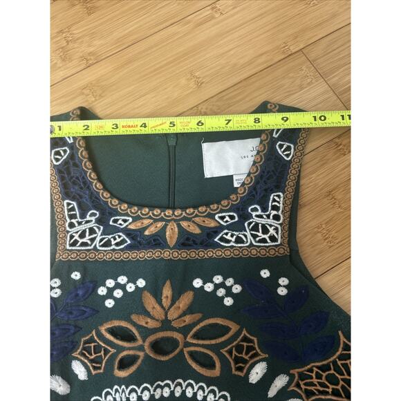 J.O.A. Urban Outfitters Embroidered Tank Dress Soft Girl Indie Cottagecore Sz M - Picture 5 of 9